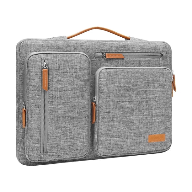 Funda protectora para portátil MOSISO 360 de 15 a 15,6 pulgadas, gris