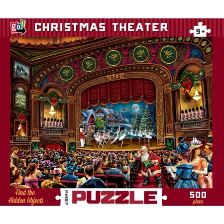 - Christmas Theater 500 Piece Puzzle, by Go! Games