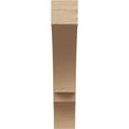 thumbnail image 2 of Ekena Millwork 3"W x 12"D x 16"H Balboa Rough Cedar Woodgrain TimberThane Knee Brace, Primed, 2 of 6