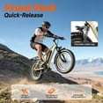 thumbnail image 6 of Helokeep 26PK Electric Mountain Bike for Adults, 26" Fat Tire, 750W Motor, 48V 15.6Ah, UL2849 Certified Off-Road E-Bike, 6 of 10