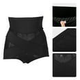 thumbnail image 5 of Unique Bargains 1 Pcs High Waist Women Slimming Body Shaping Tummy Control Shapewear Control Panties Underwear Black M, 5 of 6