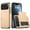 Golden, variant on SHANJIGUANG for iPhone 17 Pro Max Case,Sliding Cover Card Slot Anti-Scratch Protective Hard Phone Shell