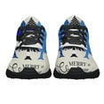thumbnail image 5 of Thin Blue Line Merry ChriStas Police Law Enforcement Shoes Sneakers Black Size 6, 5 of 7