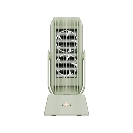 

HJKIEUXL Mini Desktop Space Heater Automatic 90° Head Dumping Power Off Overheating with Timer Function 4.72 Room Heaters for Indoor Use Ir Heater Quartz Heater with Fan for I