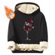 thumbnail image 1 of Sudadera con capucha para hombre, informal, a la moda, con estampado, de felpa, de manga larga, con bolsillo, de poliéster, 1 of 5