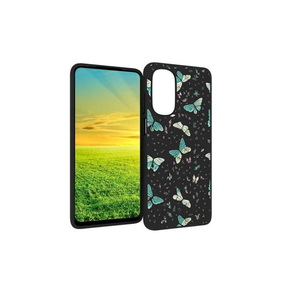 Butterflies-Witchy-Goth-Cottagecore-Forest-4 Phone Case, Degined for Motorola Moto G Stylus 5G 2022 Case Men Women, Flexible Silicone Shockproof Case for Motorola Moto G Stylus 5G 2022