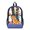 Dinosaur Planet Print, variant on SEANATIVE Clear Backpack for Kids School Bag 17 Inch Large Capacity Bookbag Transparent Clear Bag Lightweight Casual Travel Beach Backpack for Teen Students, French Bulldog Dog Paw Bone Beige