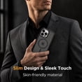 thumbnail image 7 of Atgdluk® Magnetic for iPhone 12 Pro Case, Compatible with MagSafe Shockproof Phone Cover with Raised Camera Protection, Black, 7 of 7