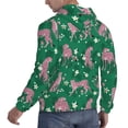 thumbnail image 6 of Wukai Tropical Leopard Print Men Hoodies Fleece Sweatshirts Long Sleeve Sweaters Pullover Fall Outfits Winter Clothes-4X-Large, 6 of 7