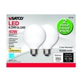 thumbnail image 1 of LED G25 E26 WW 40W 2PK (Lot de 1), 1 of 1