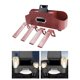 thumbnail image 5 of Organizador para asiento trasero de coche perfecl con soporte para teléfono y caja de pañuelos Rojo, 5 of 7