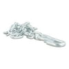 CURT Safety Chain - 1/4" x 24" - Grade 30 plus (1) 7/16" S-hook with latch - Total length 27" - 5,000 lb Capacity, 1 each, sold by each