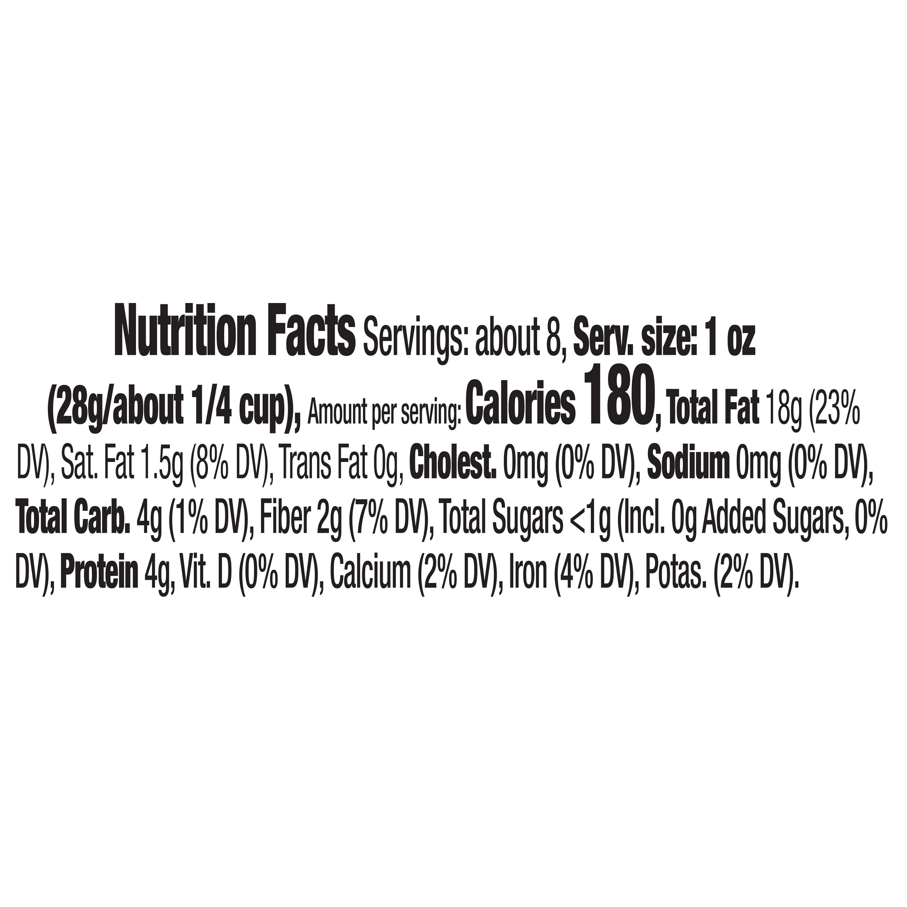 Marketside Raw Walnuts Halves and Pieces, 7.5 oz Tub