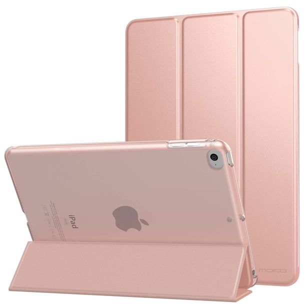 Funda MoKo para iPad Mini 5 2019/Mini 4 2015 con soporte en oro rosa