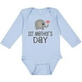 thumbnail image 3 of Inktastic 1st Mothers Day Boys or Girls Long Sleeve Baby Bodysuit, 3 of 5