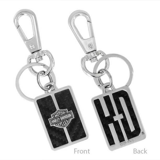 HarleyDavidson Harleydavidson Two Sided Key Chain Bar & Shield & H