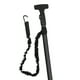 thumbnail image 4 of Cuerda antipérdida remo kayak Correa remo SUP [Cuerda antipérdida poste remo QP-2035] [Estilo mosquetón negro] [652474 655712 similar] (Negro), 4 of 9