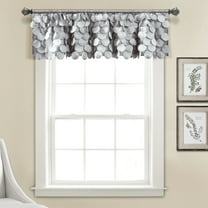 Lush Decor Solid Print Rod Pocket Valances, 70.00" x 0.01"