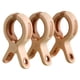 thumbnail image 3 of 3/Pinzas para ropa Clavija de tendedero multifuncional antideslizante () Rosa 6 piezas 3 piezas, 3 of 3