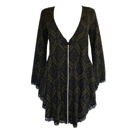 Dare To Wear Victorian Gothic Boho Women s Plus Size Embrace Corset Sweater S - 5x