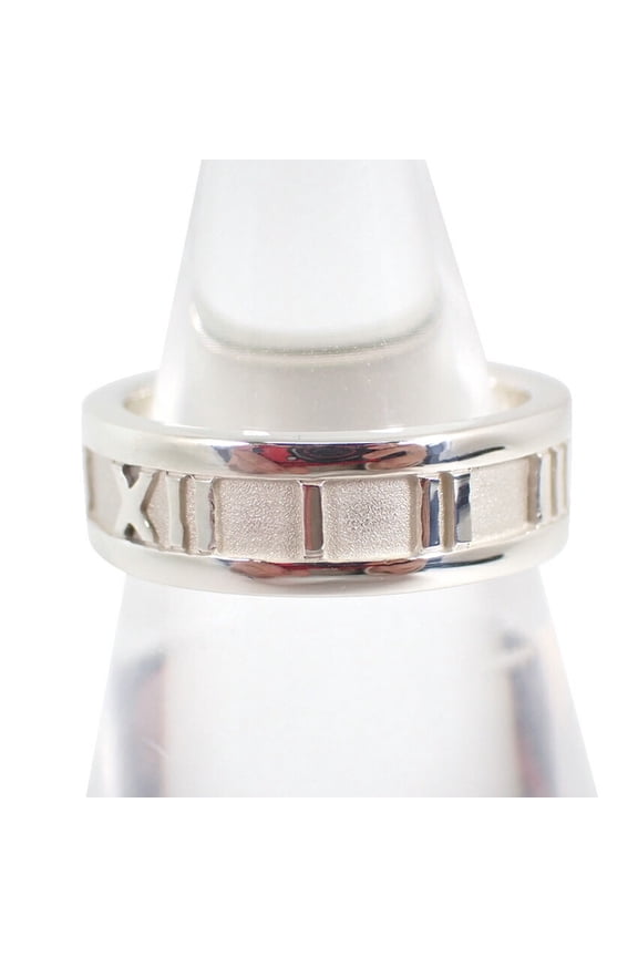 Pre-Owned TIFFANY 925 Atlas Ring, size 10