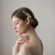 thumbnail image 3 of Diadema nupcial de boda con diamantes de imitación, cristales y perlas, accesorio para el cabello D re, 3 of 8