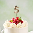 thumbnail image 4 of 2 Pcs Numeral Birthday Candles Birthday Candles Gold Birthday Cake Candles Number Candles Cake Topper Decoration for Cake Decoration Birthday Parties Wedding Anniversary Celebrations, 6.3", Gold 5, 4 of 5