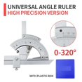 thumbnail image 2 of Règle d'Angle Universelle, Instruments de Mesure Carrés, Outils de Menuiserie, Détecteur d'Angle, Longue Durée, 2 of 7