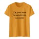 thumbnail image 4 of Camiseta con estampado sarcástico para mujer - Camiseta informal de manga corta con frases divertidas, 4 of 5