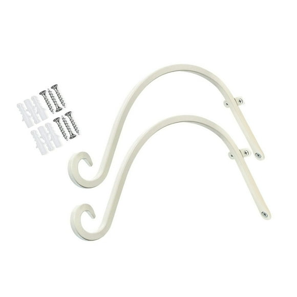 Billuyoard 2 unidades/juego de decoración colgante resistente a la intemperie, materiales para macetas de flores colgantes de pared de larga Type3 NO3