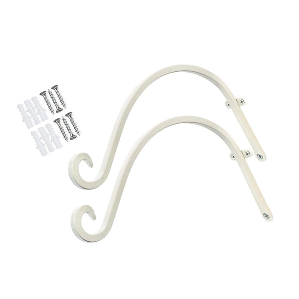 Soportes para plantas Yuarrent decoración de jardín blanco 12 pulgadas
