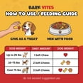 thumbnail image 5 of BarkVites 14-in-1 Dog Multivitamin Soft Chews - NASC Member | Turmeric, Quercetin & Omegas for Immunity, Skin & Coat, Energy - Peanut Butter, 90 Ct, 5 of 10