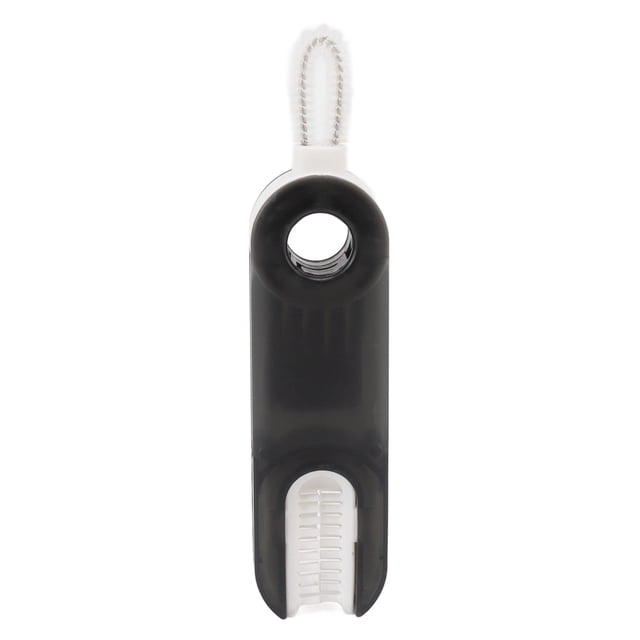 Brosse Nettoyante pour Bouteilles, Brosse de Nettoyage Multi-Usage pour Couvercles de Tasses avec Rotation à 360°, Nettoyage Doux pour Couvercles de Tasses, Flacons, Design Compact, Vitesse de Séchage Rapide pour Assiettes, Tétines