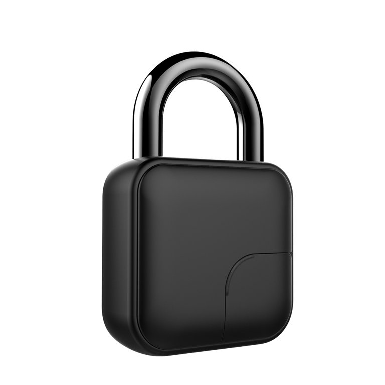 Smart Padlock Fingerprint & APP Unlocking 300mAh Rechargeable