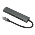 thumbnail image 3 of Concentrador USB C 5 en 1, adaptador multipuerto de tipo C a 3,5 mm para el hogar, la oficina, el entretenimiento, los negocios y los viajes., 3 of 14
