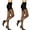 Jet Black (NEW), variant on Women's Sheer Energy Medium Leg Support Control Top Sheer Tights, 2 Pair, Size B Suntan