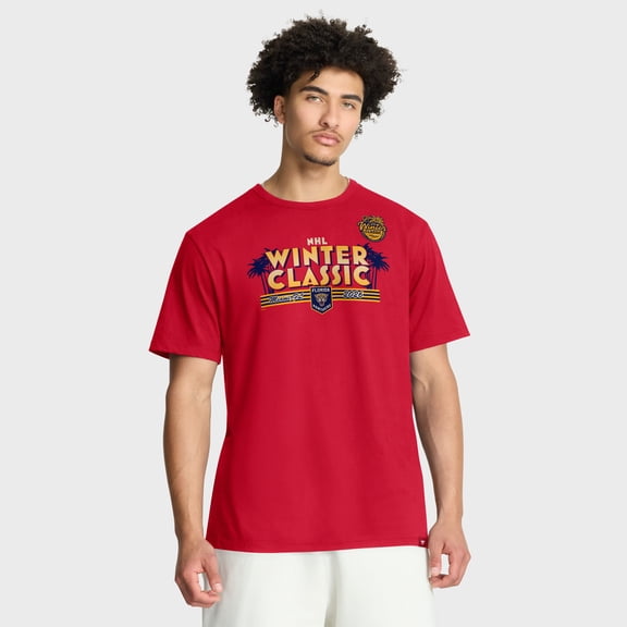 Men's Fanatics Red Florida Panthers 2026 NHL Winter Classic T-Shirt