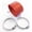 RED, variant on 3.5" 89mm Air Intake Intercooler Rubber Coupler With Clamps BLUE