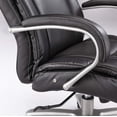 thumbnail image 4 of Safco Lineage Big n Tall Mid Back Task  3504BL 350 lb CapacityBlack, 4 of 10
