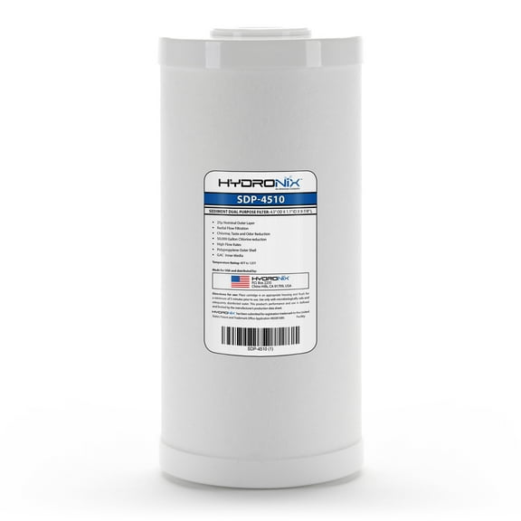 Hydronix SDP-4510 Dual Purpose Radial Flow Cartridge 4.5" x 10"