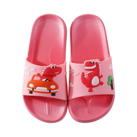

Dyfzdhu Children Shoes Cute Giraffe Patterns Indoor Bathing Home Slippers Summer Kids Sandals