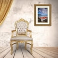thumbnail image 3 of Bibikow, Walter 13x18 Gold Ornate Wood Framed with Double Matting Museum Art Print Titled - Spain-Canary Islands-Fuerteventura Island-Pozo Negro-fishing boats, 3 of 4