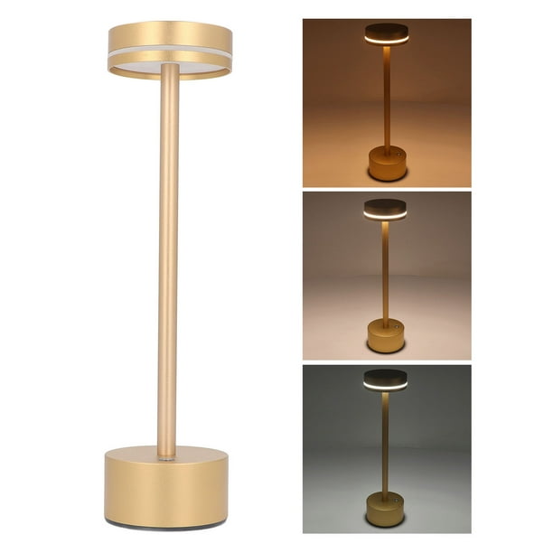 Lámpara De Mesa De Atenuación Inalámbrica Recargable LED Para Estudio De Oficina En Casa aleación De Aluminio