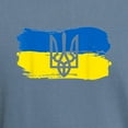 thumbnail image 3 of CafePress - I Stand With Ukraine Flag Emblem Map Patri T Shirt - Mens Comfort Colors Shirt, 3 of 5