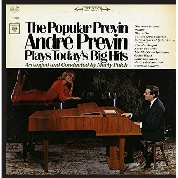 Andre Previn - Popular Previn: Andre Previn Play's Today's Big Hits - Music & Performance - CD