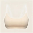 thumbnail image 2 of HBYJLZYG Women's Seamless Wirefree Bra with Invisible Clear Straps and Low Back Hook Design, Smooth Comfortable Everyday Underwear for Evening Dresses, Daily Wear, and Layering, 2 of 2