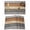 Gray, variant on Farmhouse Teal Brown Placemats Set of 4, Vintage Wooden Striped Placemats for Dining Table, Place Mats for Kitchen Tabletop, Waterproof Wipeable Dining Table Mats Set