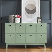 TMS Extra Large Jamie Storage Cabinet, Mint Green Finish