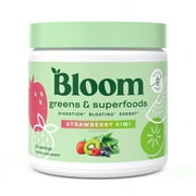Bloom Nutrition Greens and Superfoods Powder - Probiotics for Digestive Health & Bloating Relief for Women, Digestive Enzymes for Gut Health, Best Tasting Greens