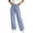 Light Blue, variant on Women High Waist Printed Denim Pants Y2K Floral Bow Print Wide Leg Jeans Loose Casual Trousers